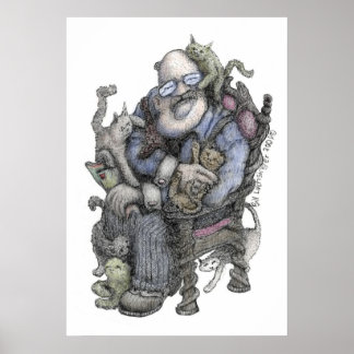 Leonard Oberlender-Colour - Poster