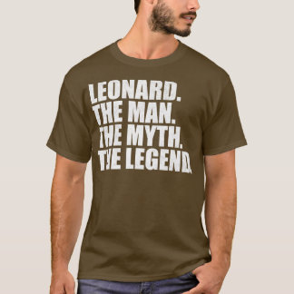LeonardLeonard Name Leonard given name T-Shirt