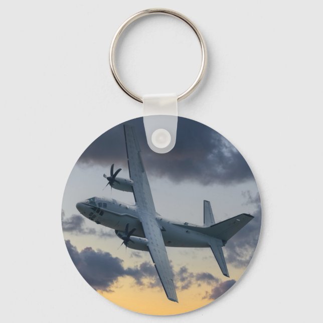 Leonardo C-27J Spartan Keychain (Front)