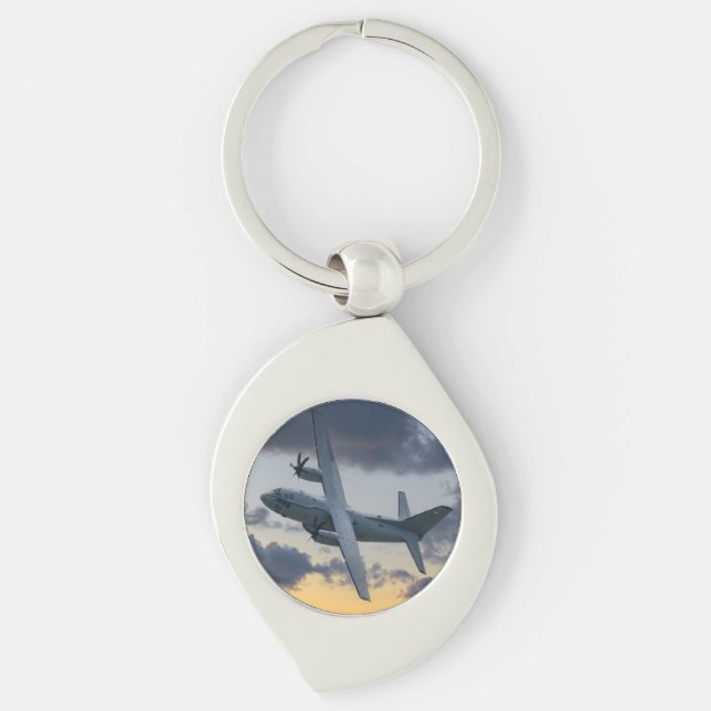 Leonardo C-27J Spartan Keychain (Front)