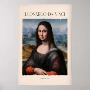 Leonardo da Vinci Art Print - Mona Lisa503 Iconic