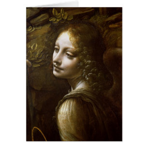 Leonardo Da Vinci - Detail Of The Angel