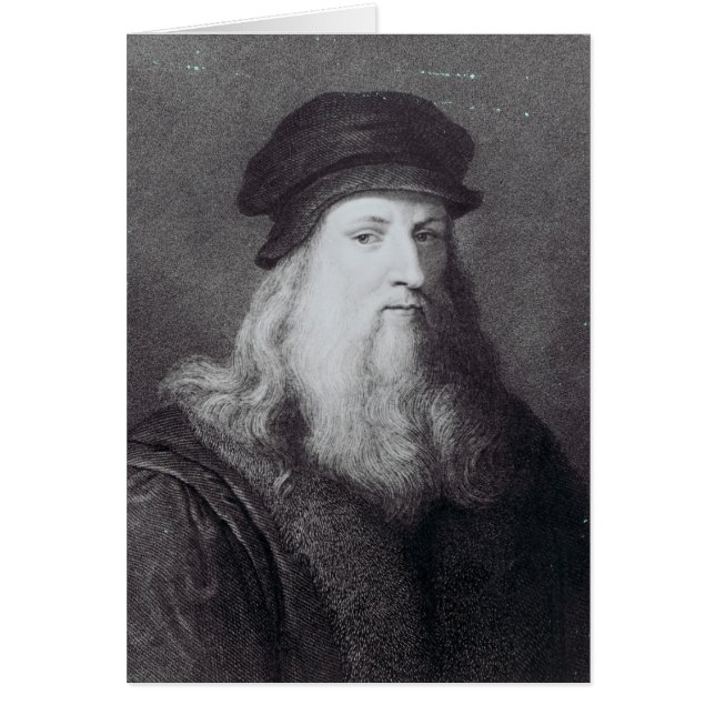 Leonardo da Vinci, engraved by Raphael (Front)