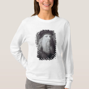 Leonardo da Vinci, engraved by Raphael T-Shirt