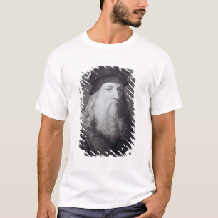 Leonardo da Vinci, engraved by Raphael T-Shirt
