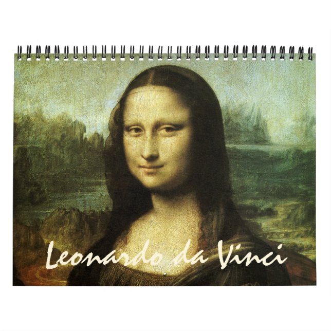 Leonardo da Vinci Fine Art Paintings and Sketches Calendar (Cover)