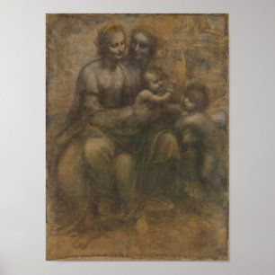 Leonardo da Vinci Fine Art Poster