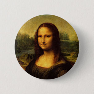 Leonardo Da Vinci - Mona Lisa 2 Inch Round Button
