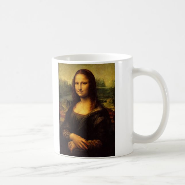Leonardo Da Vinci - Mona Lisa Coffee Mug (Right)