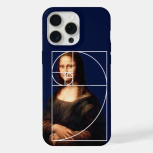 Leonardo da Vinci Mona Lisa Fibonacci Sequence iPhone 15 Pro Max Case