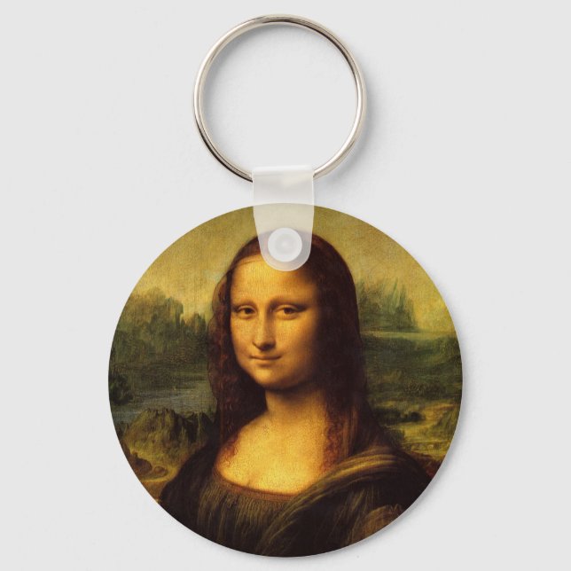 Leonardo da Vinci, Mona Lisa Keychain (Front)