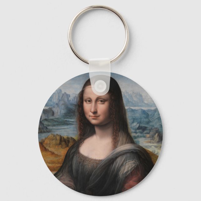 Leonardo da Vinci | Mona Lisa Keychain (Front)