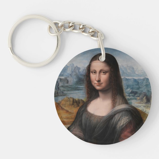 Leonardo da Vinci | Mona Lisa Keychain (Front)