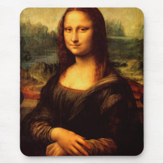 LEONARDO DA VINCI - Mona Lisa, La Gioconda 1503 Mouse Pad