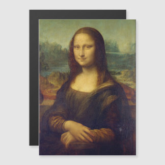 Leonardo Da Vinci, Mona Lisa, La Gioconda Magnetic Invitation