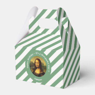 Leonardo da Vinci Mona Lisa Party Collection Favor Box