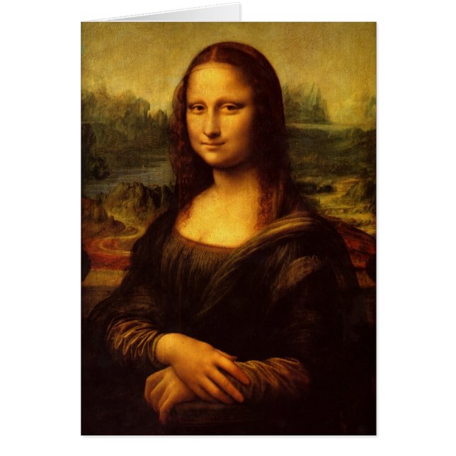 Leonardo Da Vinci Mona Lisa Peinture d'Art (Devant)