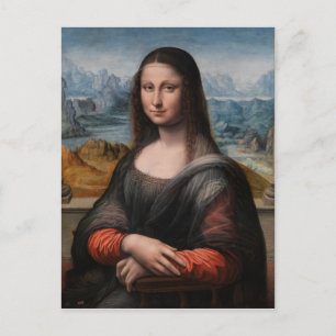 Leonardo da Vinci Mona Lisa Postcard