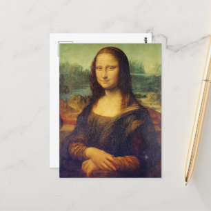 Leonardo da Vinci - Mona Lisa Postcard