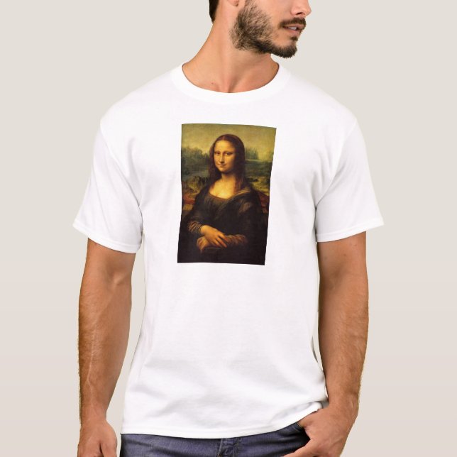 Leonardo da Vinci, Mona Lisa T-Shirt (Front)
