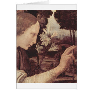 Leonardo da Vinci peignant circa 1472-1475