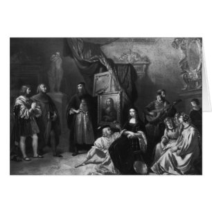 Leonardo da Vinci peint la Gioconda