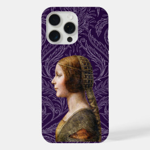 Leonardo da Vinci Portrait La Bella Principessa iPhone 15 Pro Max Case