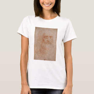 Leonardo Da Vinci, Presumed Self-Portrait T-Shirt