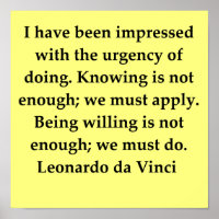 leonardo da vinci quote