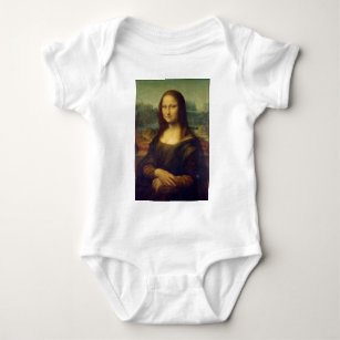 Leonardo da Vinci’s Mona Lisa Baby Bodysuit