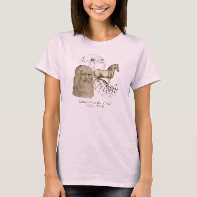Leonardo da Vinci T-Shirt (Front)
