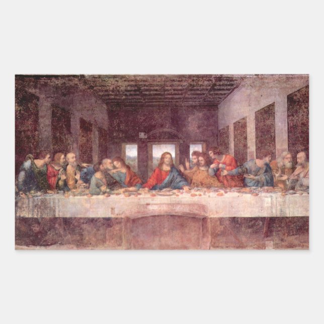 Leonardo da Vinci - The Last Supper Sticker (Front)