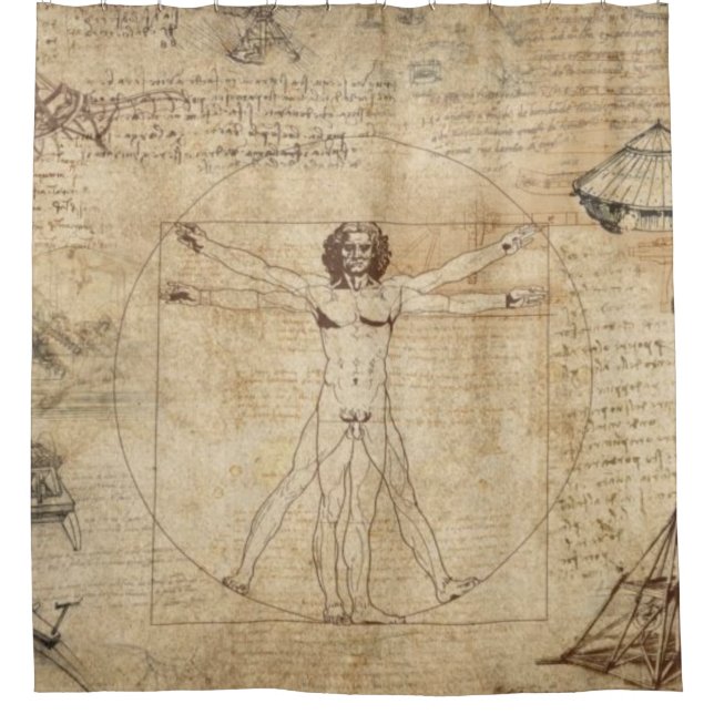 Leonardo Da Vinci The Vitruvian Man (Front)