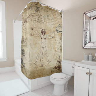 Leonardo Da Vinci Vitruvian Man collage