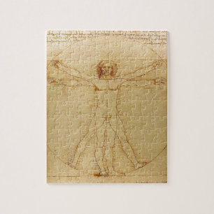 Leonardo da Vinci , Vitruvian Man Jigsaw Puzzle