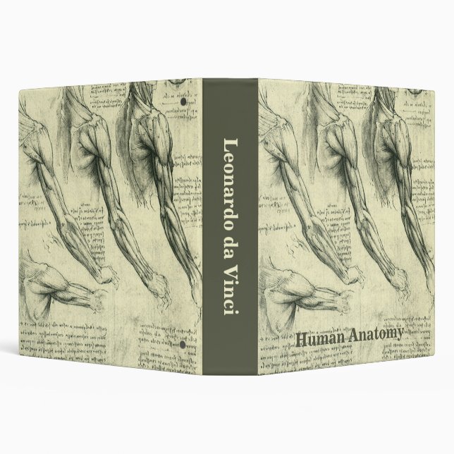 Leonardo da Vinci's Arm and Shoulder Anatomy Binder (Background)