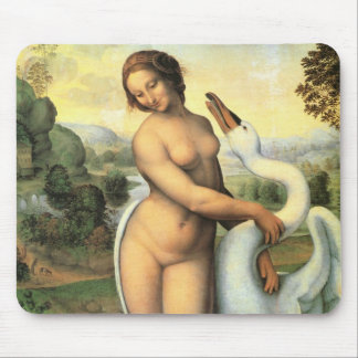 Leonardo da Vinci's Leda and the Swan Mouse Pad