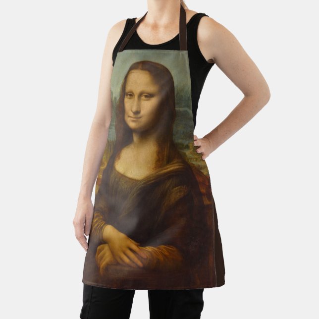 Leonardo da Vinci's Mona Lisa, Renaissance Art Apron (Insitu)