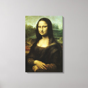 Leonardo da Vinci's Mona Lisa, Renaissance Art Canvas Print