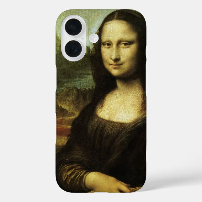 Leonardo da Vinci's Mona Lisa, Renaissance Art Case-Mate iPhone Case (Back)
