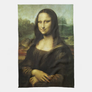 Leonardo da Vinci's Mona Lisa, Renaissance Art Kitchen Towel