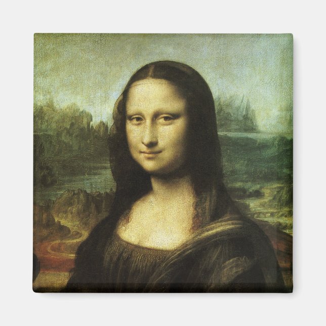 Leonardo da Vinci's Mona Lisa, Renaissance Art Magnet (Front)