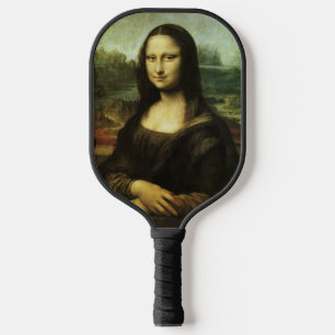 Leonardo da Vinci's Mona Lisa, Renaissance Art Pickleball Paddle