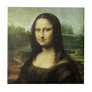 Leonardo da Vinci's Mona Lisa, Renaissance Art Tile