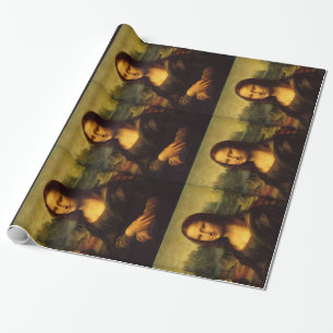 Leonardo Da Vinci's Mona Lisa Wrapping Paper