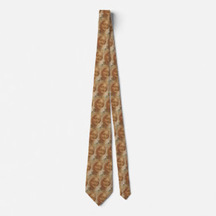 Leonardo da Vinci's Portrait of Saint Anne Study Tie