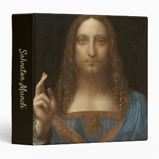 Leonardo da Vinci's Salvator Mundi (Jesus Christ) Binder