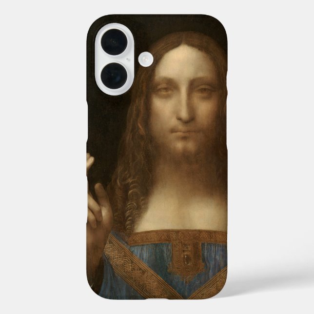 Leonardo da Vinci's Salvator Mundi (Jesus Christ) Case-Mate iPhone Case (Back)