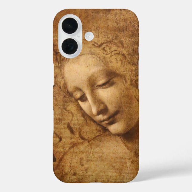 Leonardo da Vinci's Scapigliata, Head of a Woman Case-Mate iPhone Case (Back)