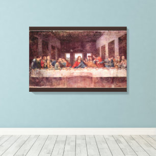 Leonardo da Vinci's The Last Supper Canvas Print